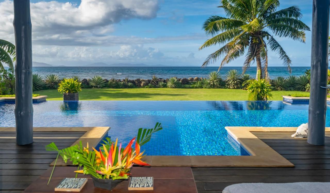 Aroha Taveuni Beachfront Bures Waiyevo Kültér fotó